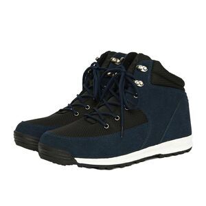 Crosshatch Mens Fordbliss Ankle Boots / Navy/Black